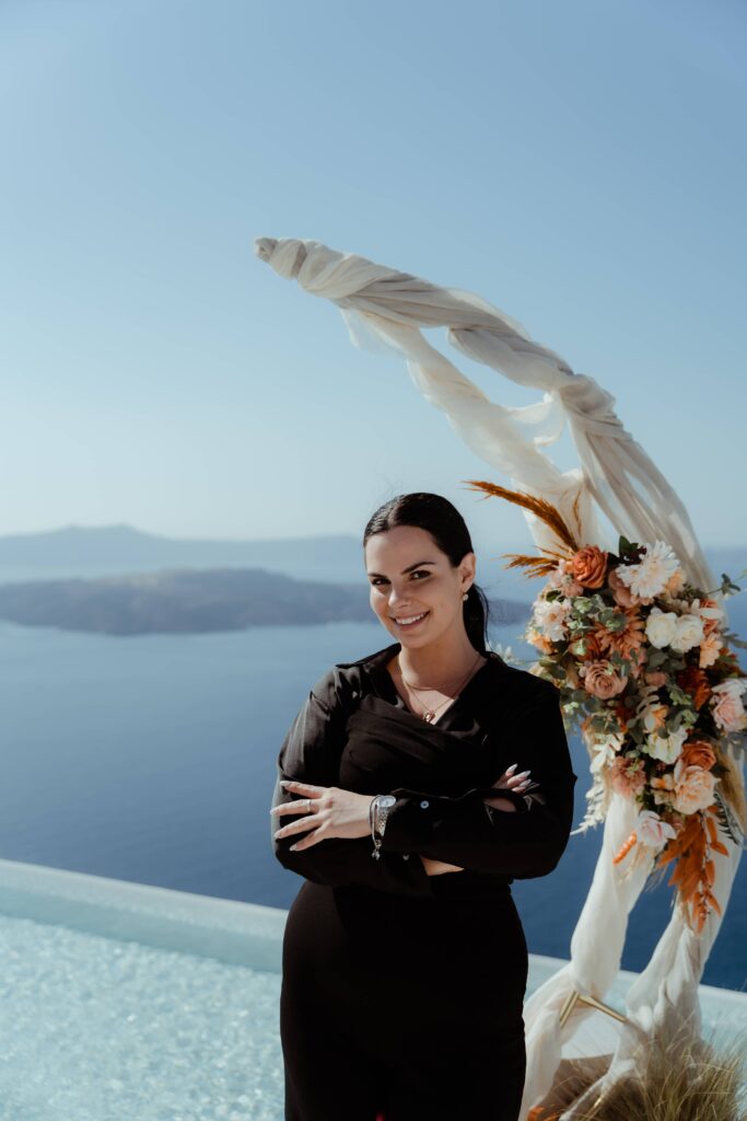 nektaria georgaki nectar wedding planner events greece elopement santorini greek islands